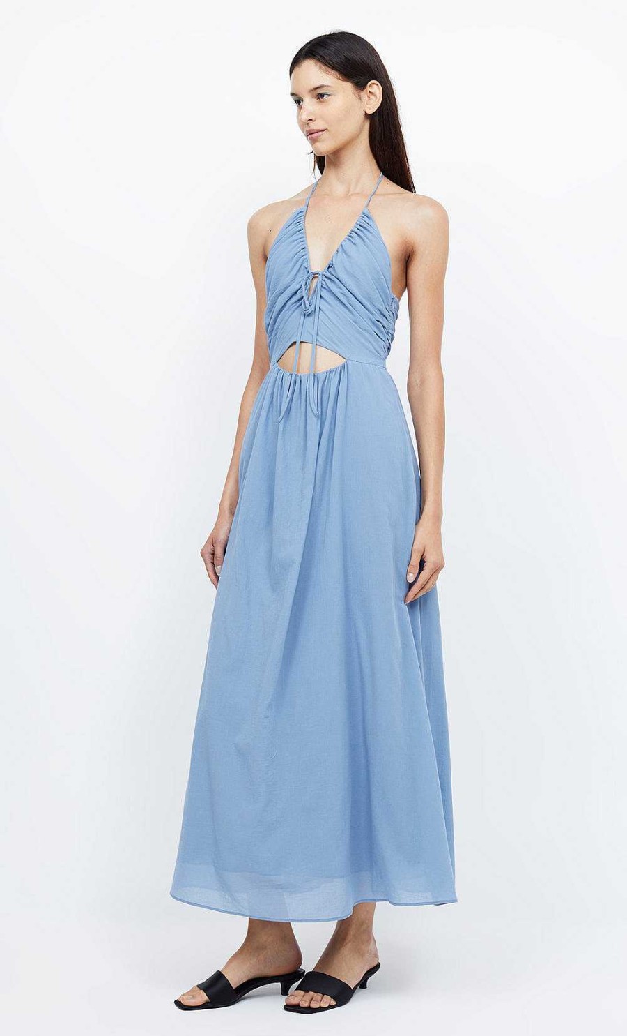 BEC + BRIDGE Calypso Halter Maxi Dress