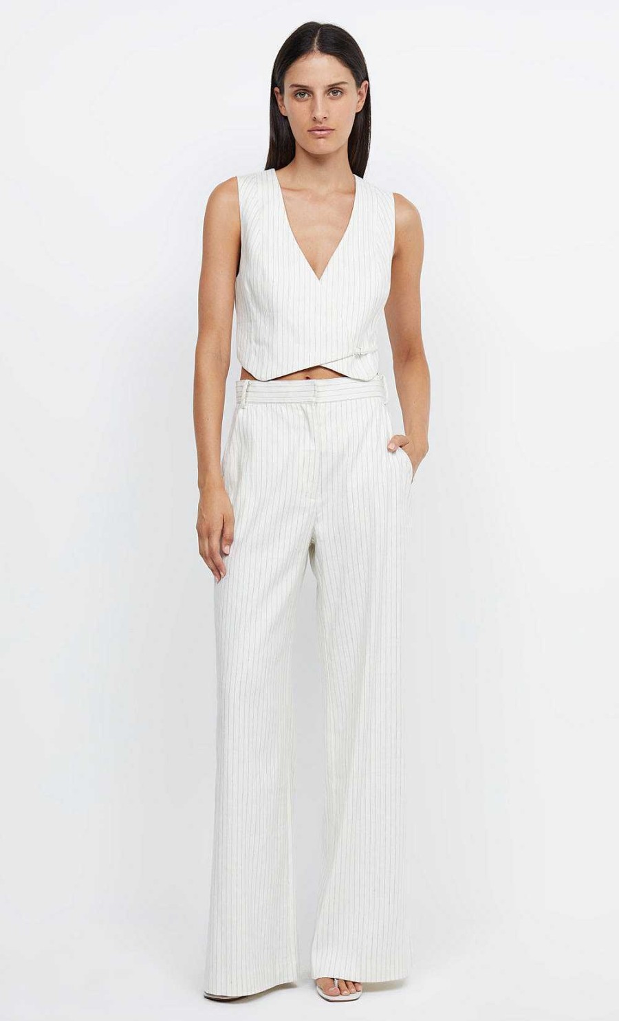 BEC + BRIDGE Lou Pinstripe Vest