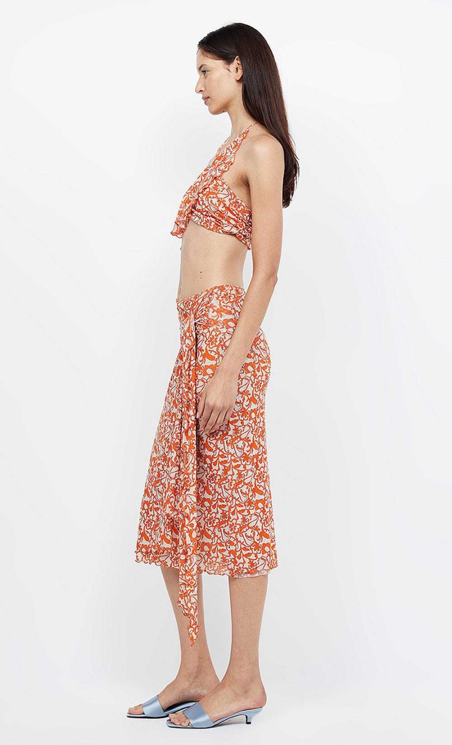 BEC + BRIDGE Firefly Halter Crop Top