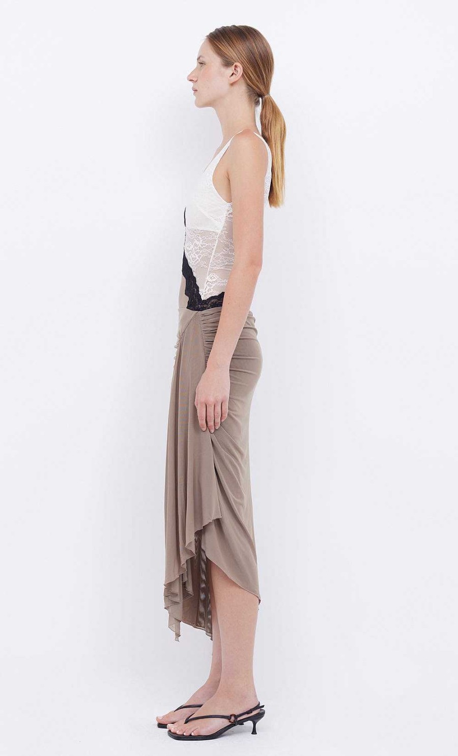 BEC + BRIDGE Abrielle Asym Midi Dress