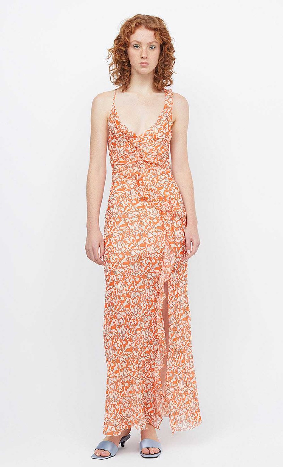 BEC + BRIDGE Firefly Frill Maxi Dress