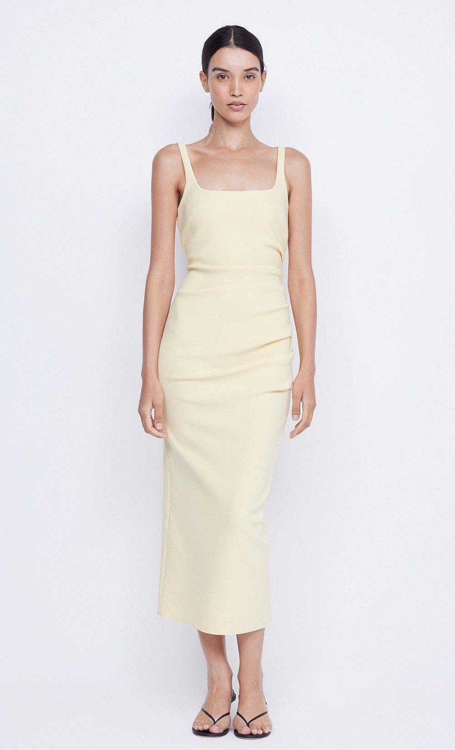 BEC + BRIDGE Karina Tuck Midi Dress