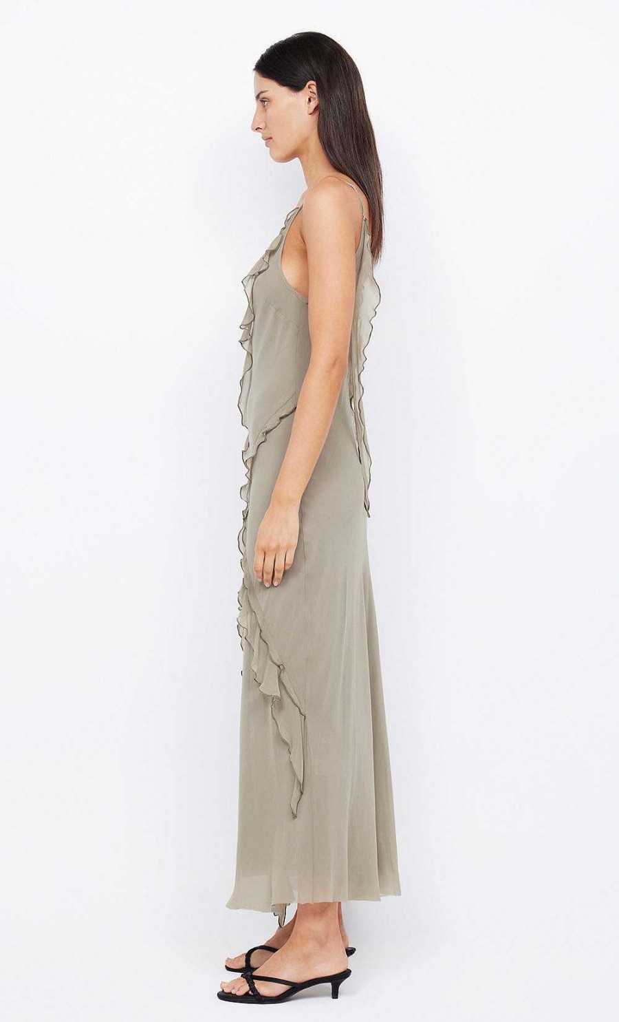 BEC + BRIDGE Gabriel Frill Maxi Dress