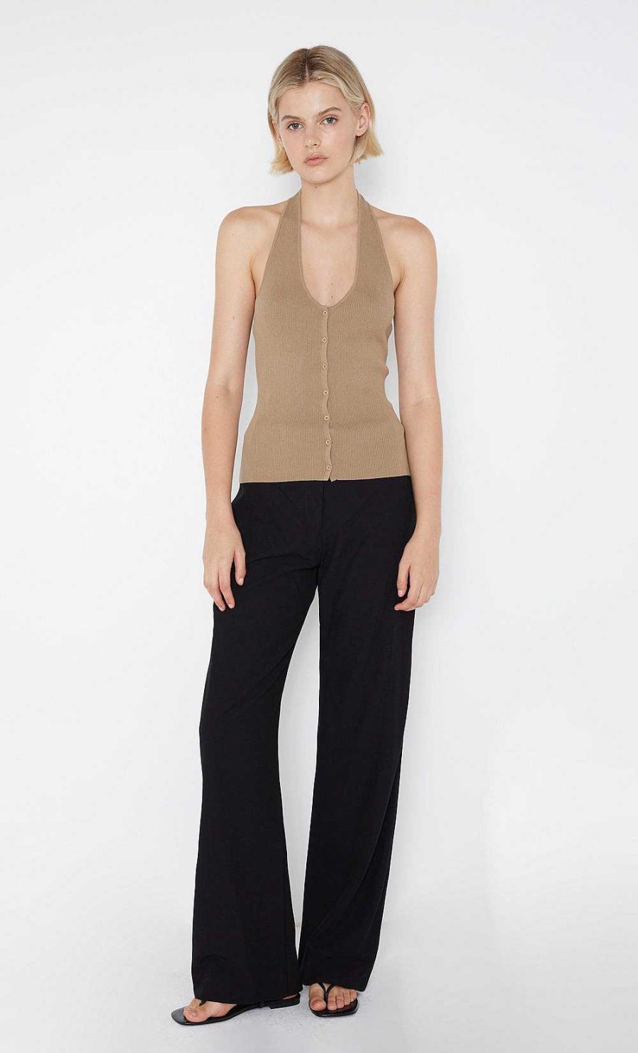 BEC + BRIDGE Amalfi Halter Knit Top