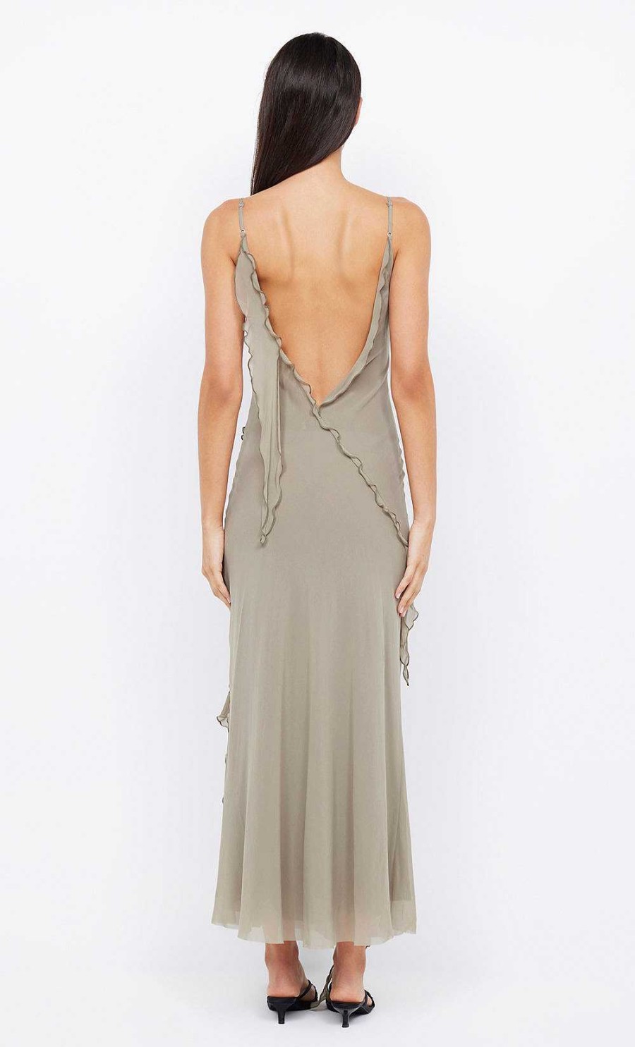 BEC + BRIDGE Gabriel Frill Maxi Dress