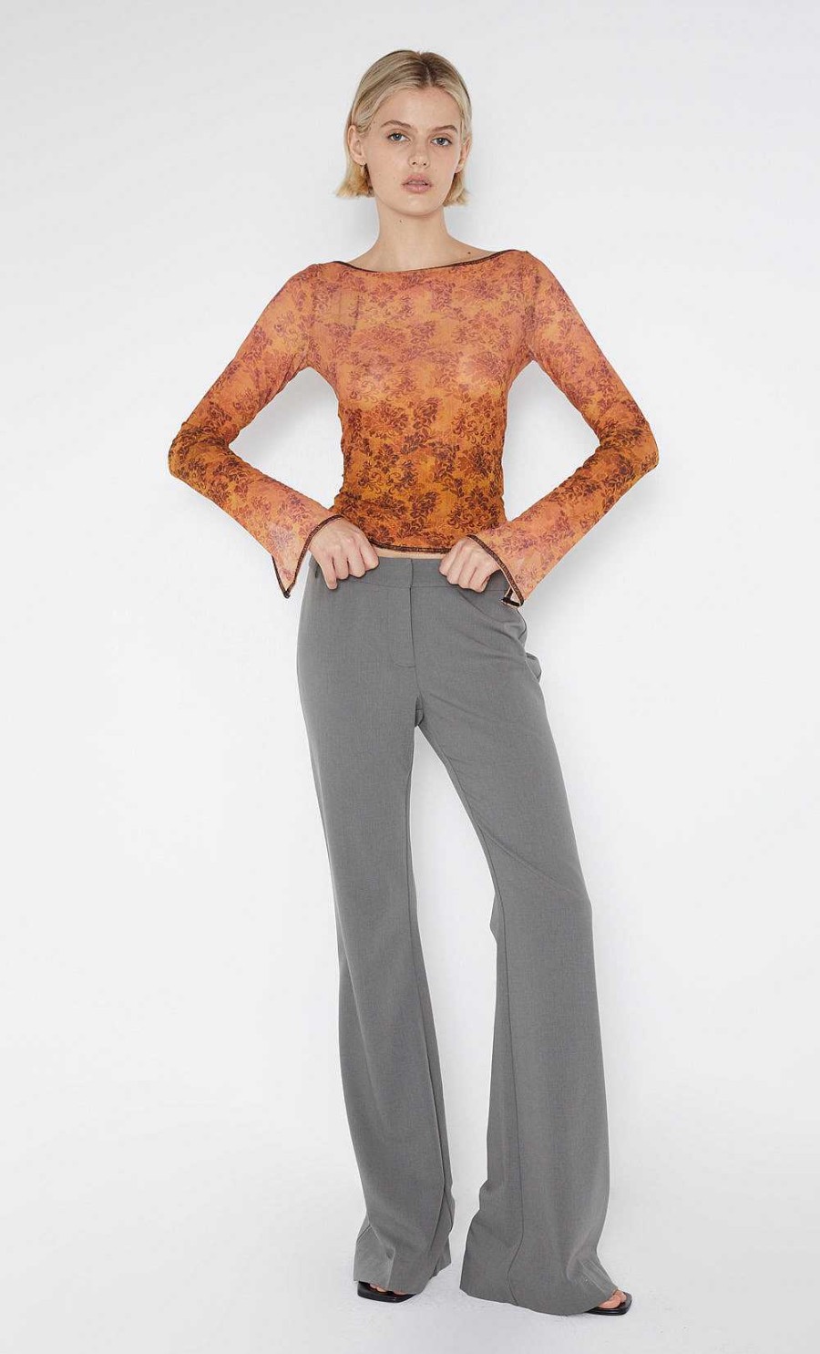 BEC + BRIDGE Fleur De Lis Long Sleeve Top