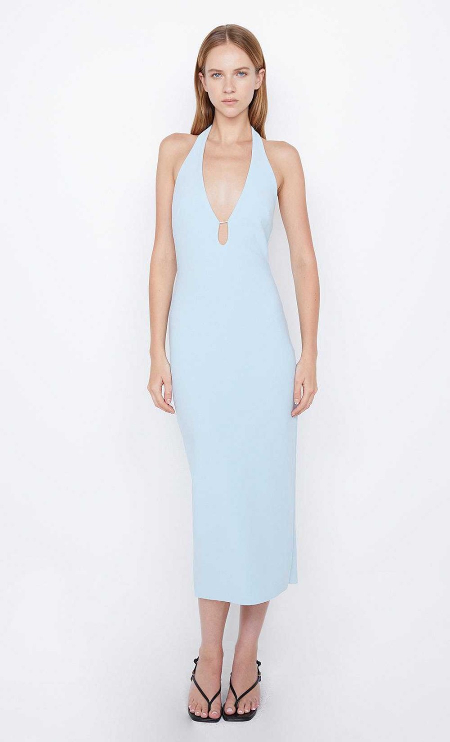 BEC + BRIDGE Elvie Halter Midi Dress