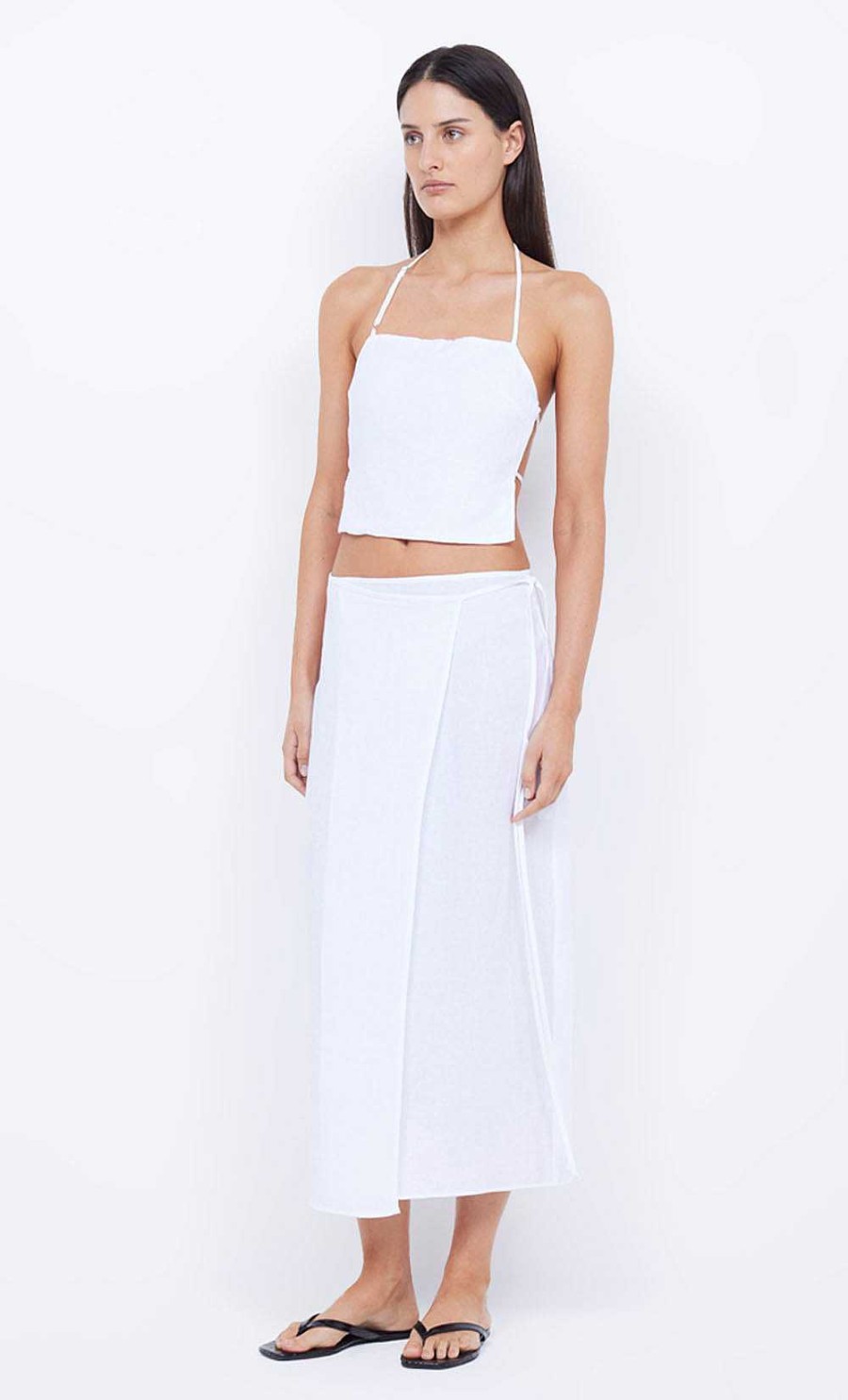 BEC + BRIDGE Jayden Wrap Midi Skirt