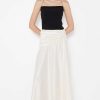 BEC + BRIDGE Chantilly Silk Ruched Skirt