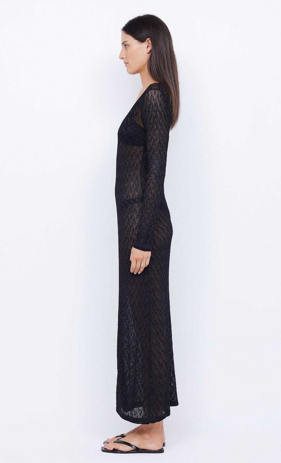 BEC + BRIDGE Sammy Key Knit Long Sleeve Maxi