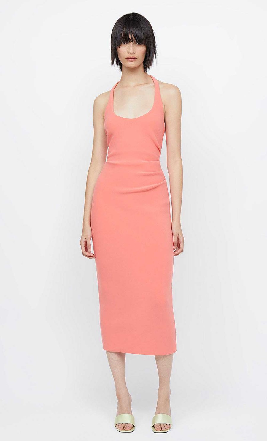 BEC + BRIDGE Cyndie Halter Midi Dress