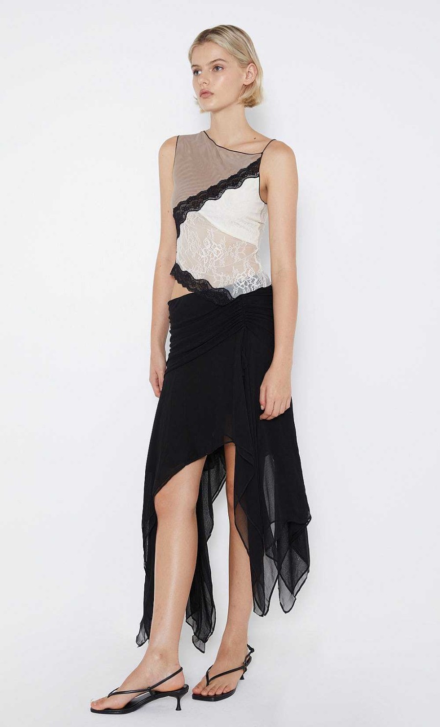 BEC + BRIDGE Elzette Asym Midi Skirt