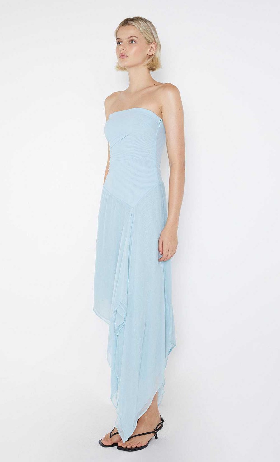 BEC + BRIDGE Elzette Strapless Midi Dress