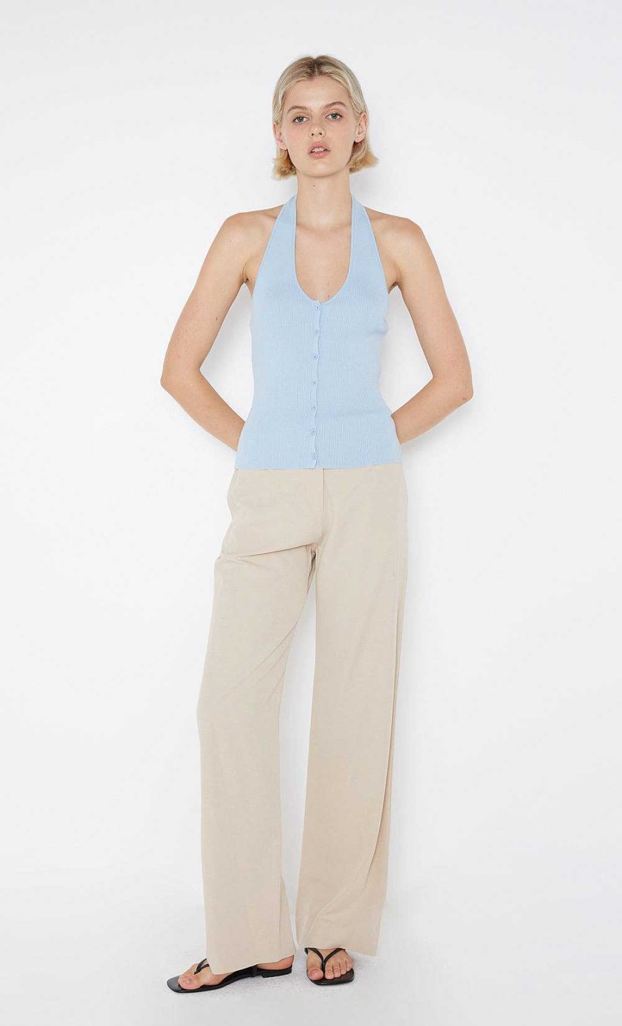 BEC + BRIDGE Amalfi Halter Knit Top