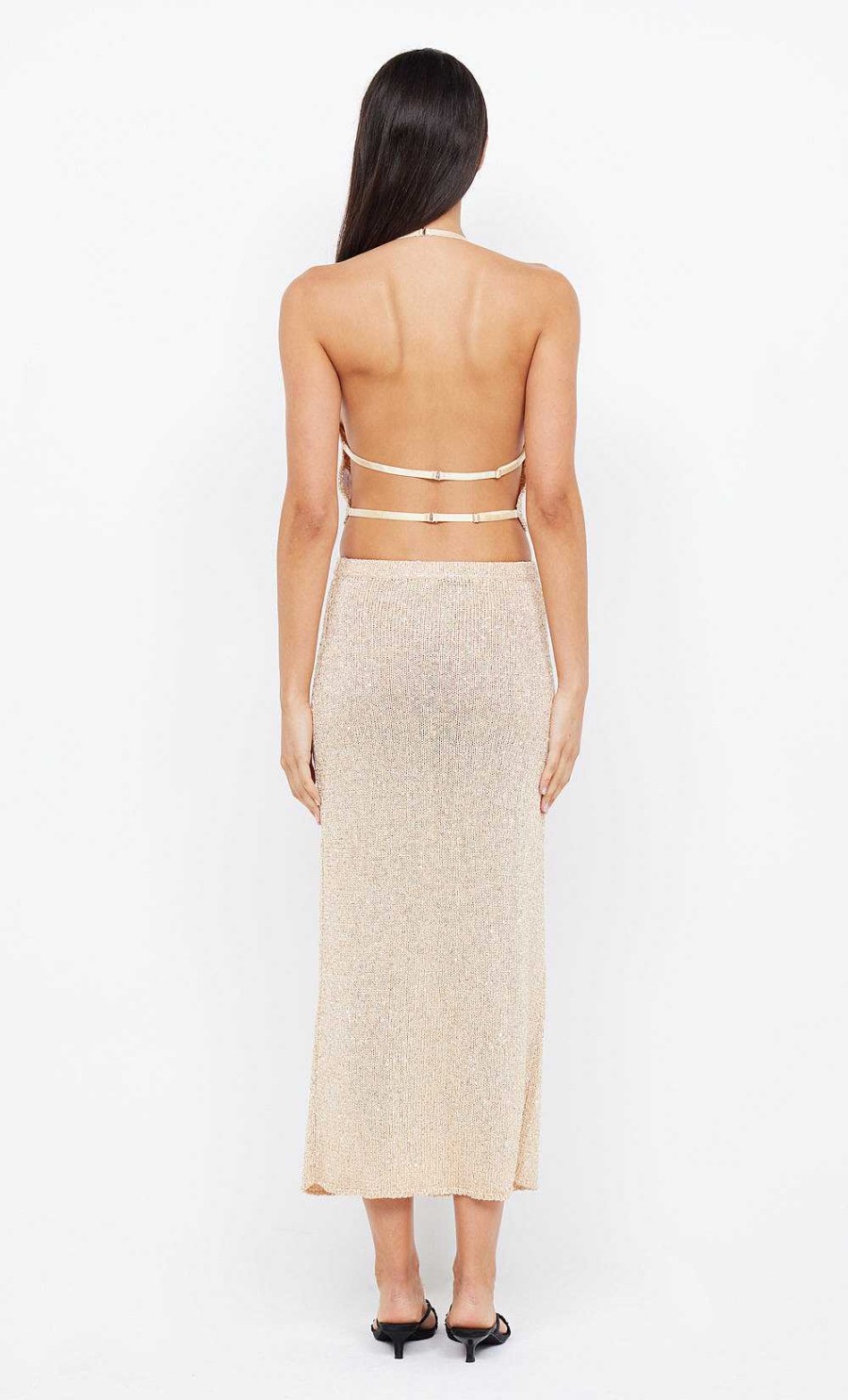 BEC + BRIDGE Sadie Sequin Knit Maxi Skirt