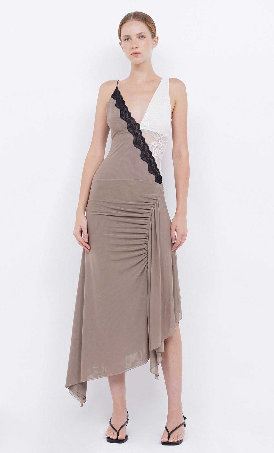 BEC + BRIDGE Abrielle Asym Midi Dress