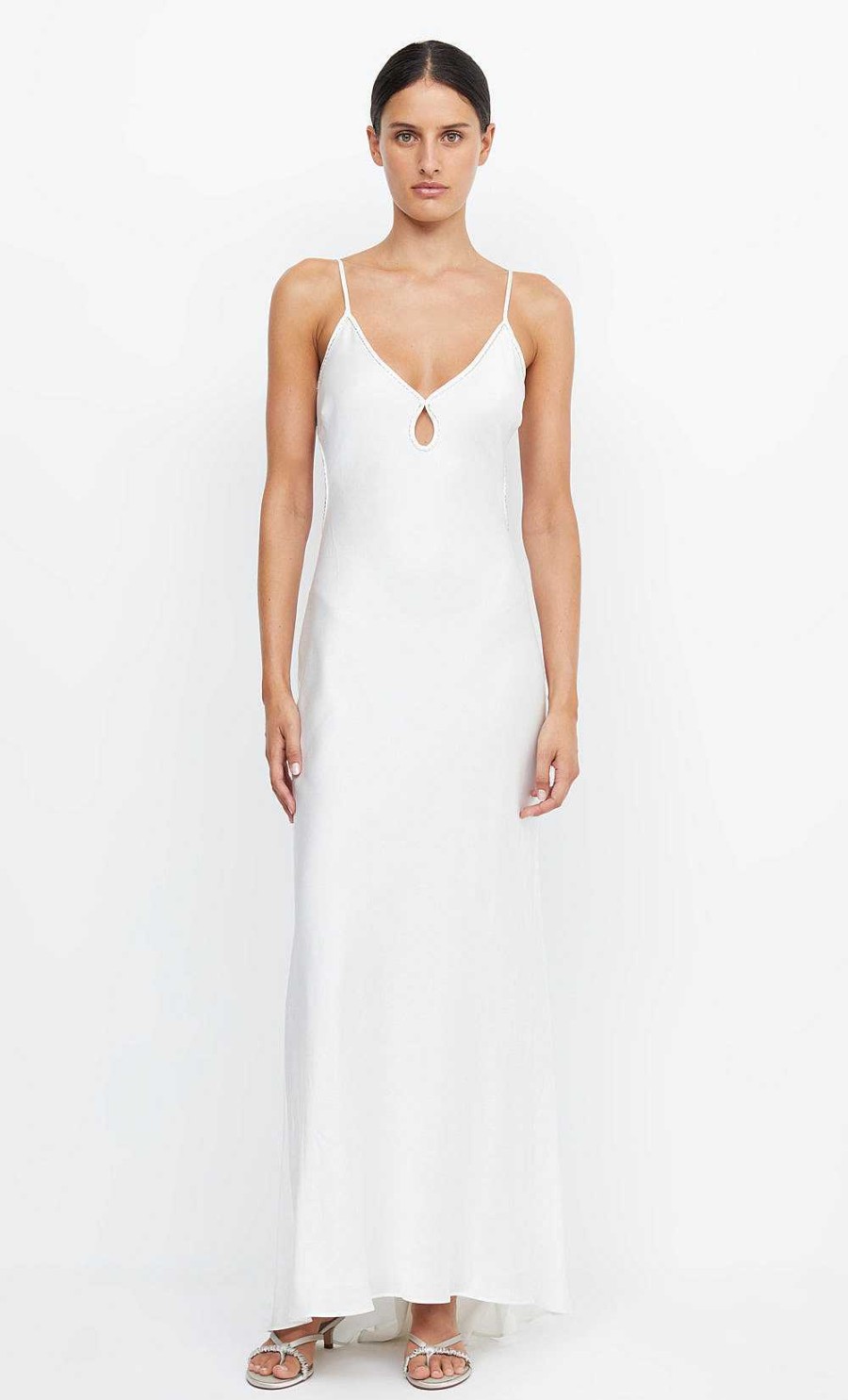 BEC + BRIDGE Paradise Silk Beaded Maxi Dress