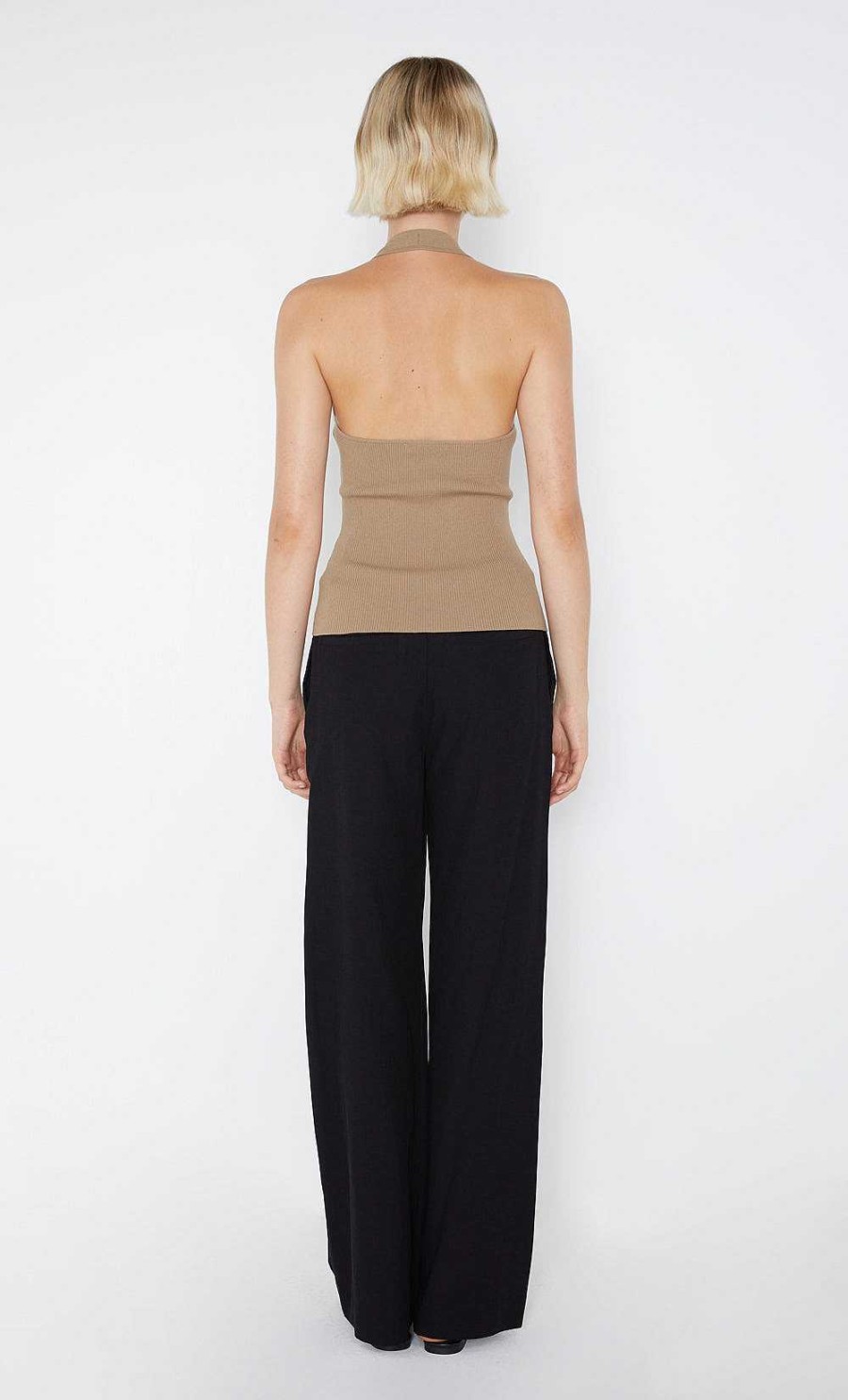 BEC + BRIDGE Amalfi Halter Knit Top