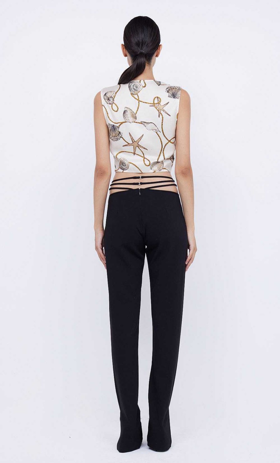 BEC + BRIDGE Bayside Twist Crop Top