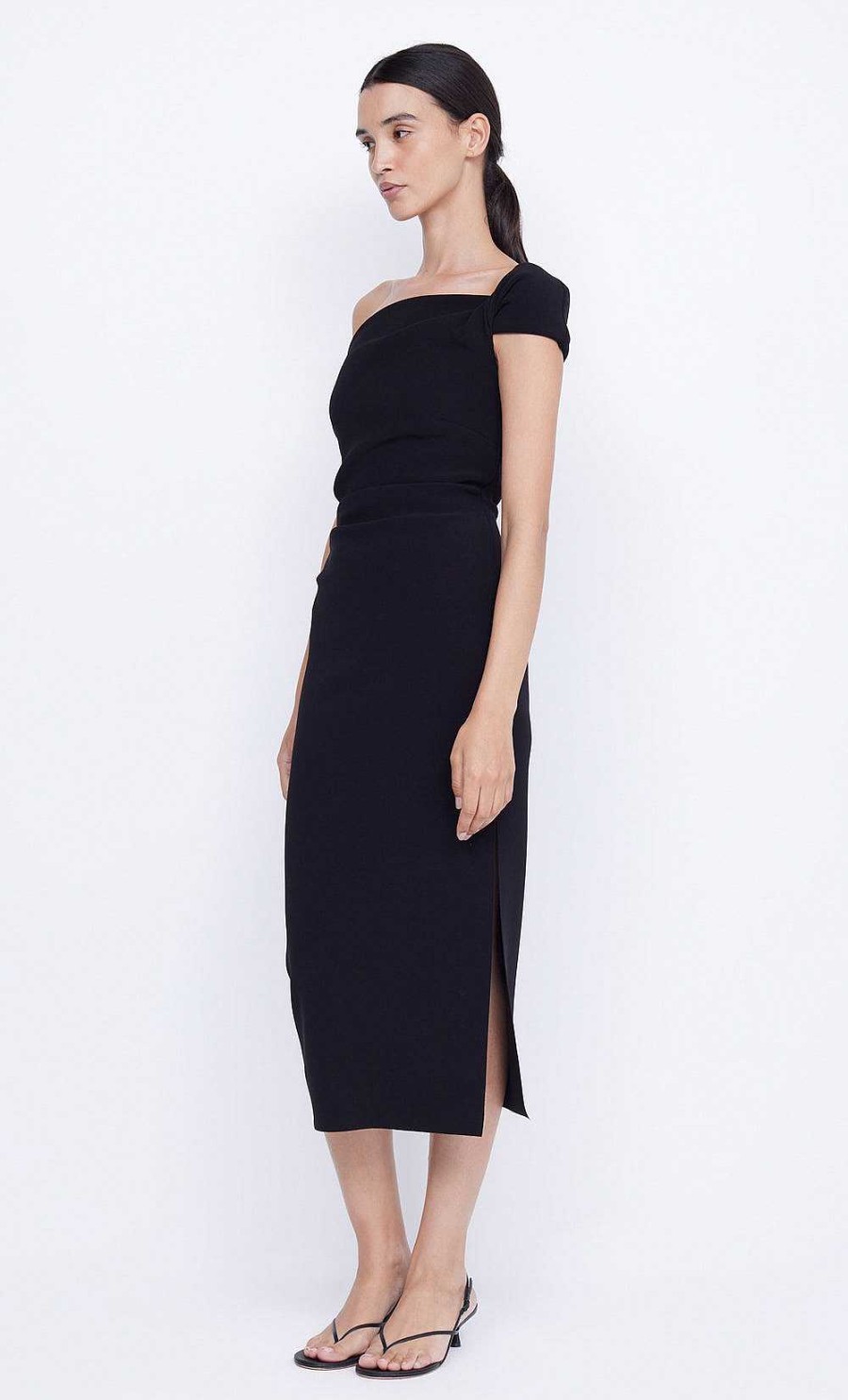 BEC + BRIDGE Elea Asym Midi Dress