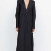 BEC + BRIDGE Emery Long Sleeve Tie Maxi Dress