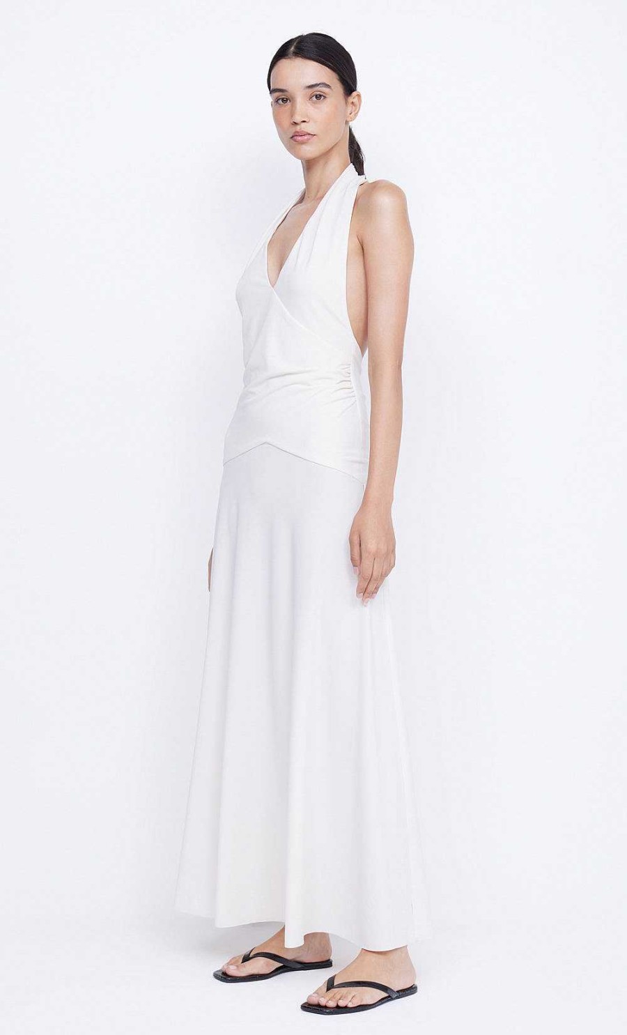 BEC + BRIDGE Blanche Halter Maxi Dress