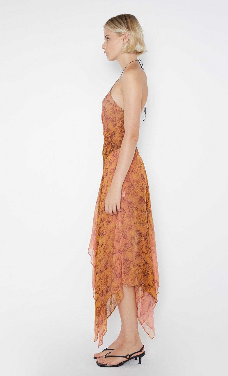 BEC + BRIDGE Fleur De Lis Halter Dress